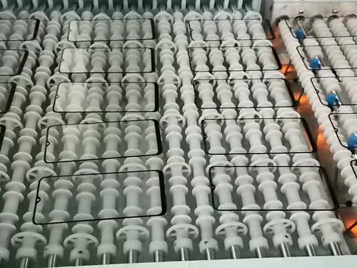 丝印后自动上料平板清...