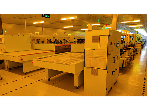 触摸屏黄光设备